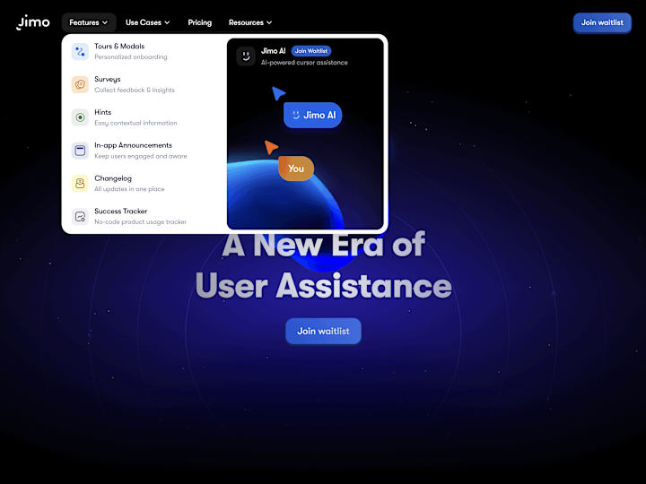 Cover image for Jimo AI Waitlist Page