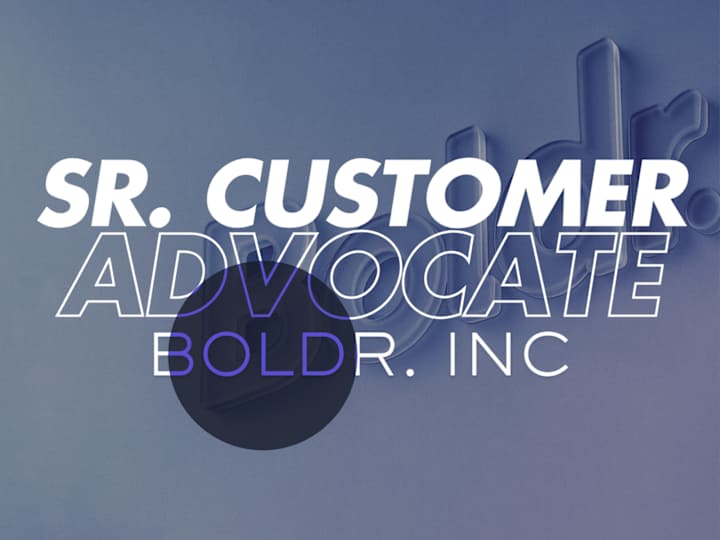 Cover image for Boldr. ✧ Senior Customer Advocate for 32 Degrees