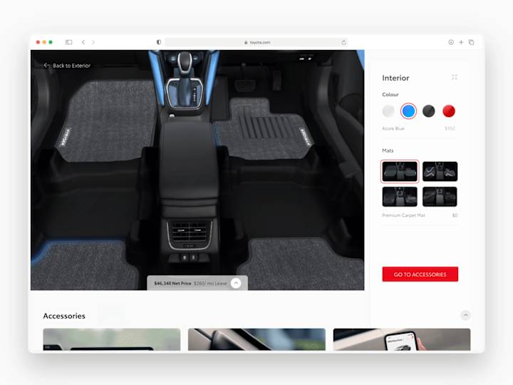 Cover image for Toyota Car Configurator Redesign