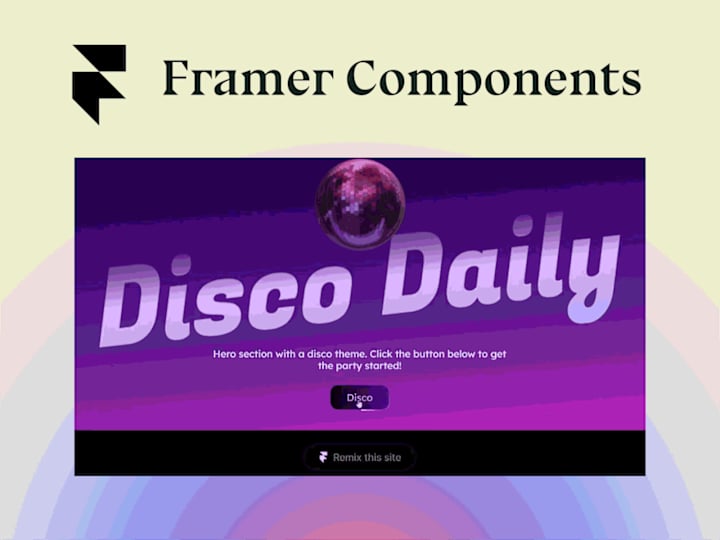 Cover image for Framer Components