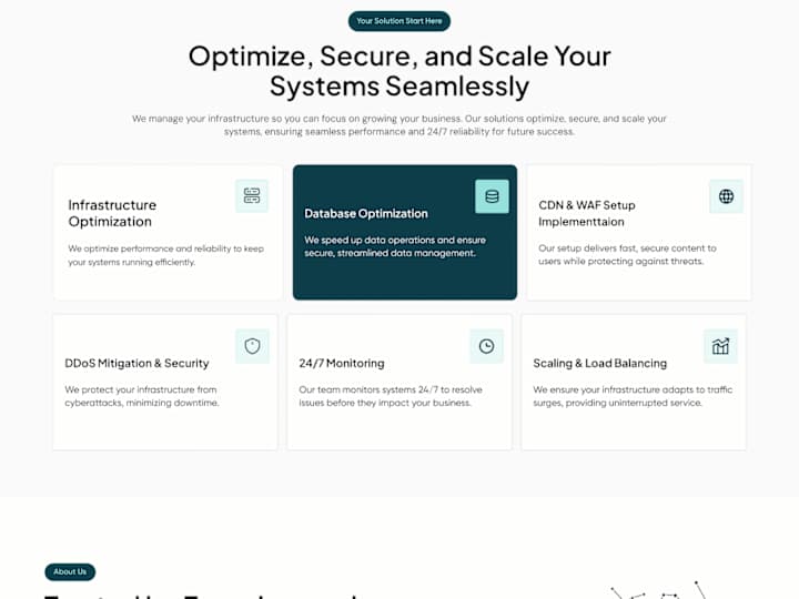 Cover image for I have designed a website for a DevOps infrastructure management