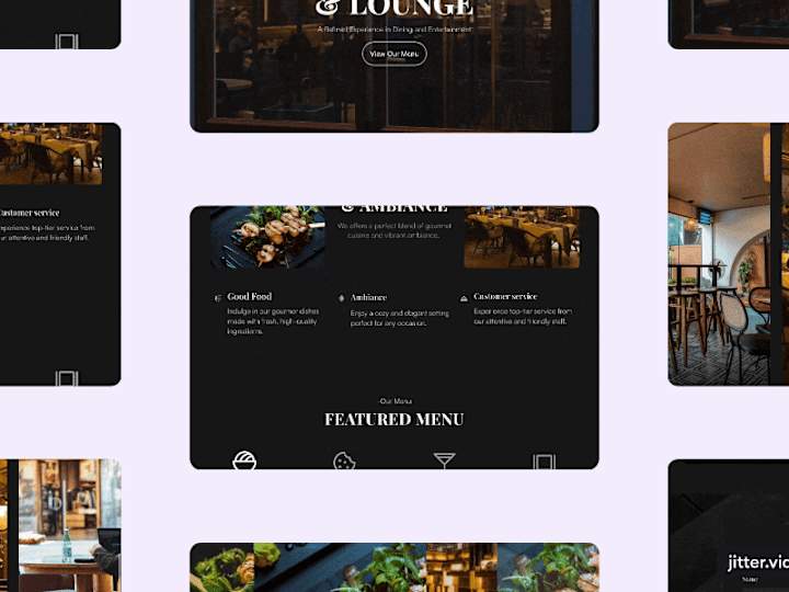 Cover image for Nevada Restaurant Web Design -  Framer Web design