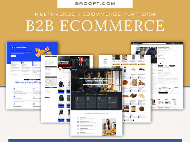 Cover image for Grooft B2B - Ecommerce Platform