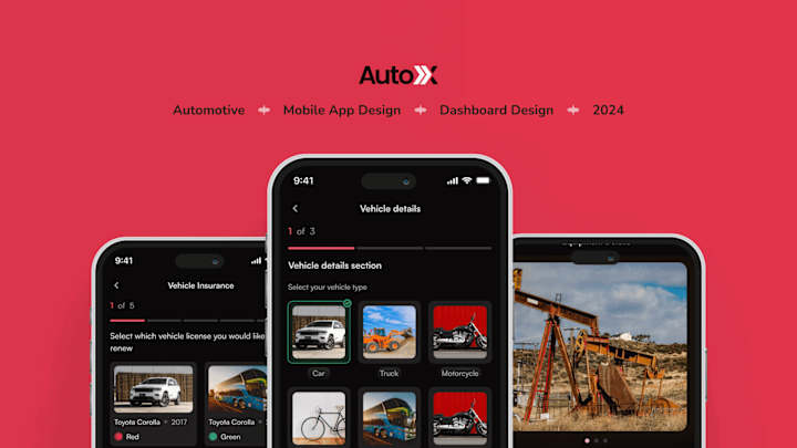 Cover image for Designing Auto X your all-in-one auto services platform