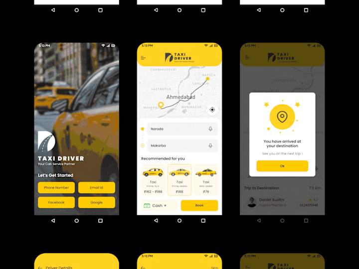 Cover image for Taxi Driver App Design
