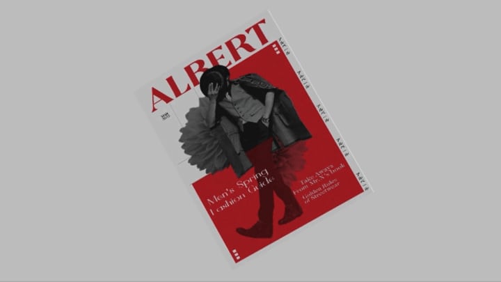 Cover image for ALBERT Magazine Advert :: Behance