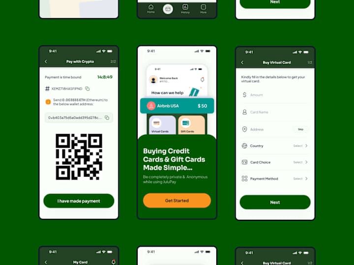 Cover image for UX/UI Design for FinTech Mobile App