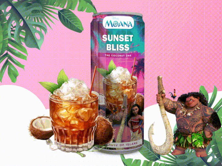 Cover image for Moana As Mocktail Brand - Package Design