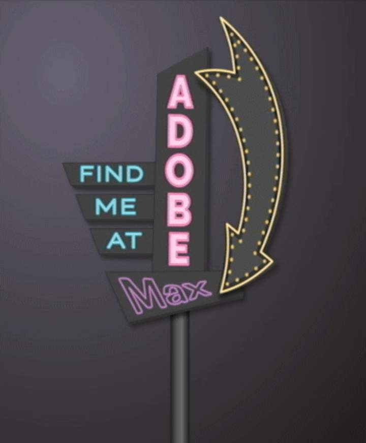 Cover image for Find me at Adobe MAX 