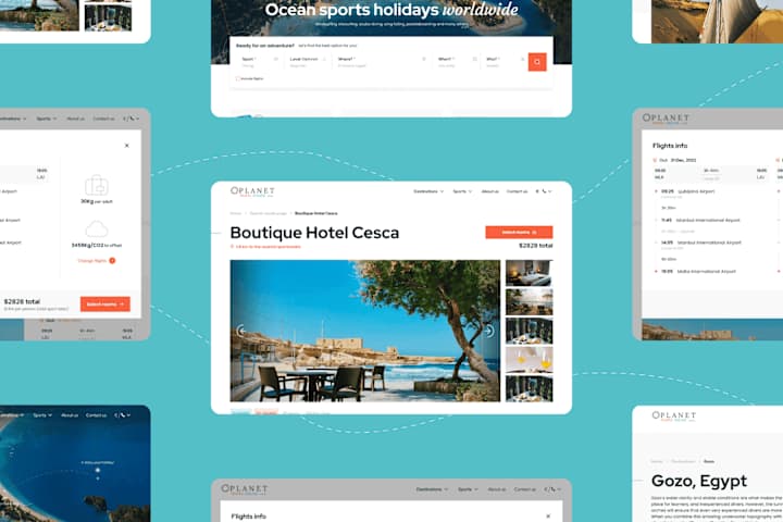 Cover image for UX/UI | Holiday booking platform