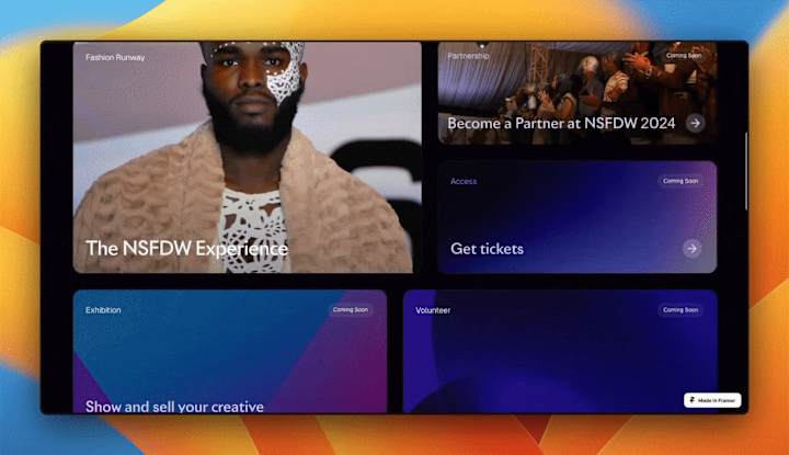 Cover image for NSFDW Website (Framer Development)
