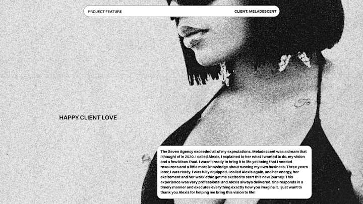 Cover image for Meladescent | Brand Identity + Website Design