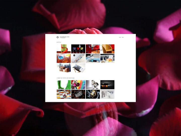 Cover image for 📸  Design & frontend development fJ-E RODE — Photographer