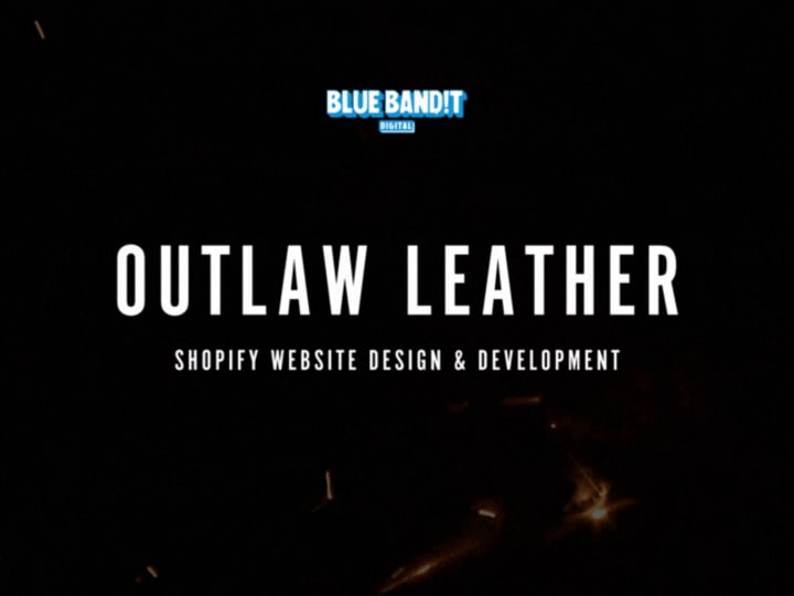 Cover image for Outlaw Leather — Shopify Website Design & Development