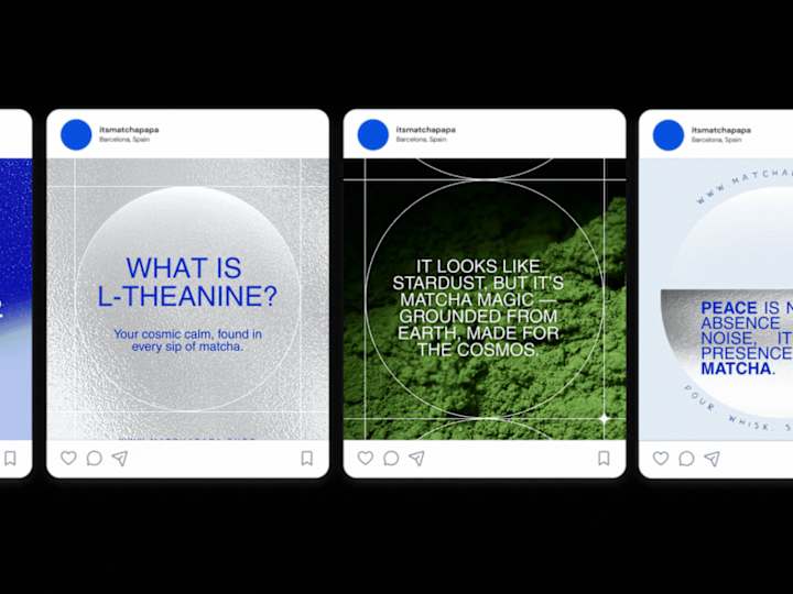 Cover image for Social Media Design Template & Creative Direction for MATCHAPAPA