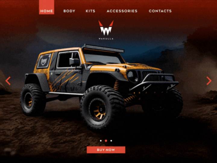 Cover image for UI UX Concept For Wakulla A Car Brand