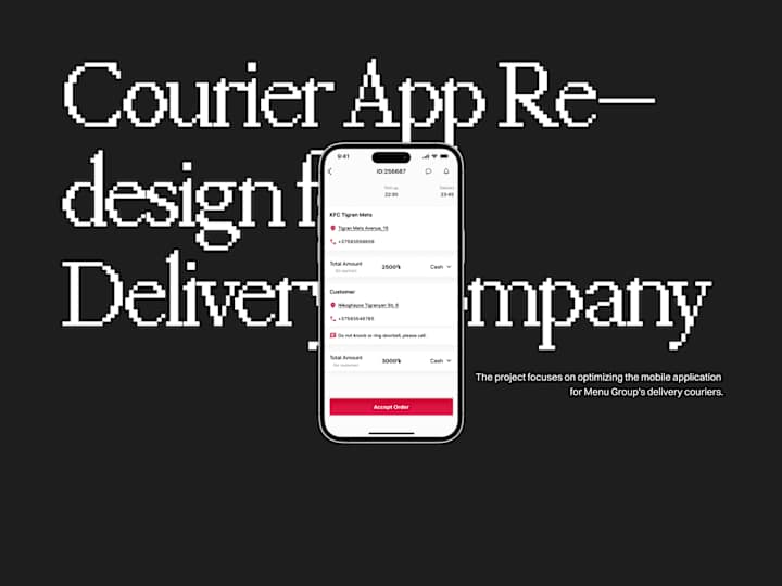 Cover image for Discovery and alignment: End-to-end delivery courier app design 