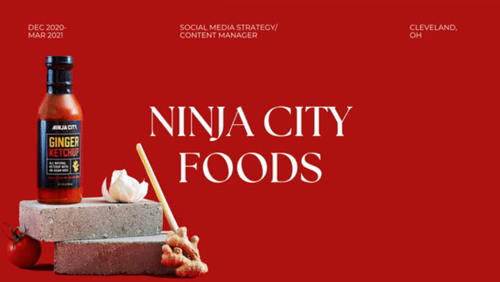 Cover image for Ninja City Foods | Social Media Management + Consulting