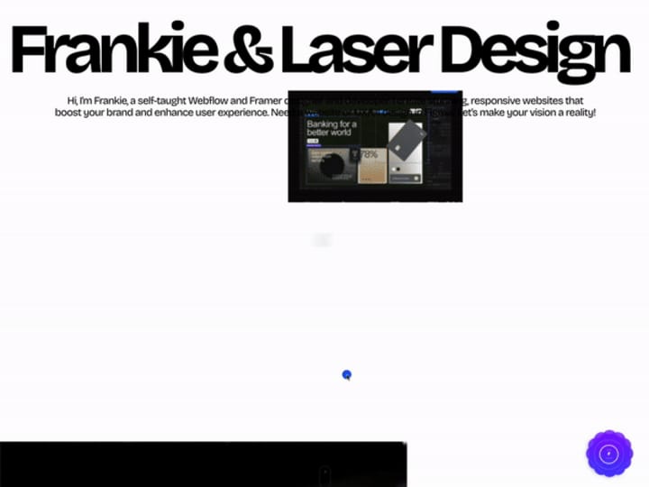 Cover image for Portfolio - Frankie and Laser Design 