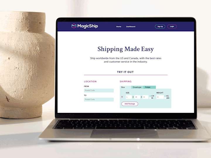 Cover image for MagicShip | Brand & Website