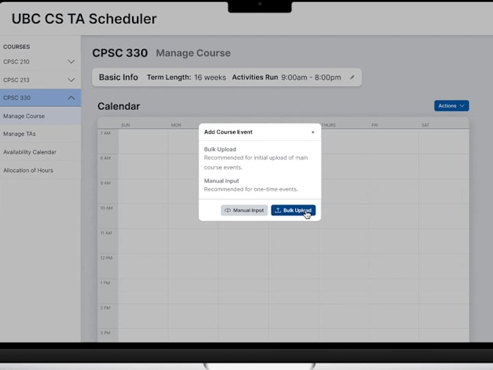 Cover image for TA Scheduler Web App Case Study