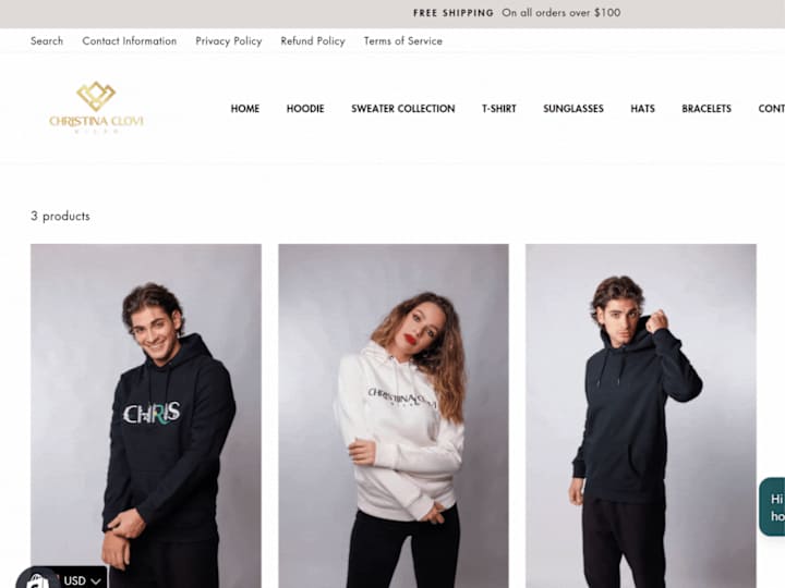 Cover image for Christina Clovi | Ecommerce Development | Social Media Marketing