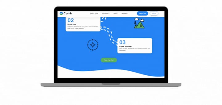 Cover image for Clymb - Website, Brand design, ui/ux design