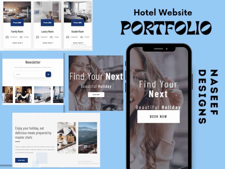 Cover image for Hotel WordPress Website