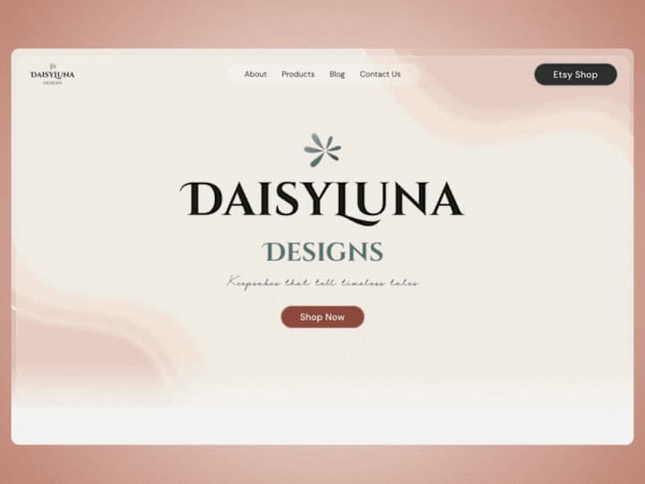 Cover image for Daisy Luna Designs -  Website to Re-establish Online Presence