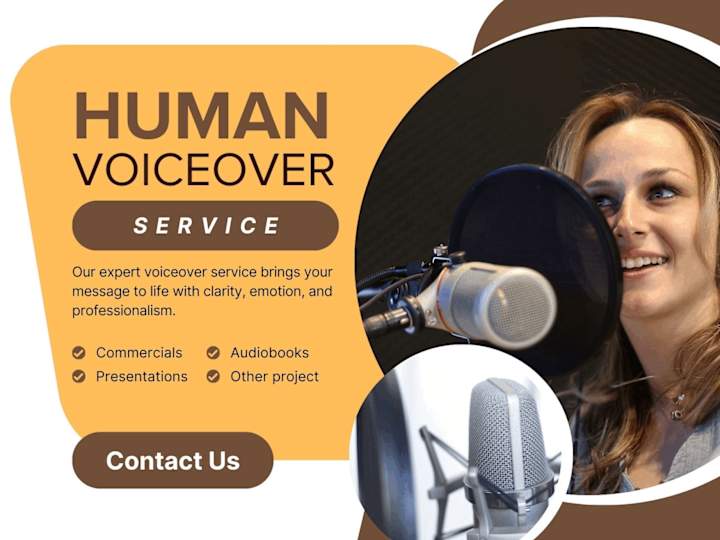 Cover image for Professional Voice Over