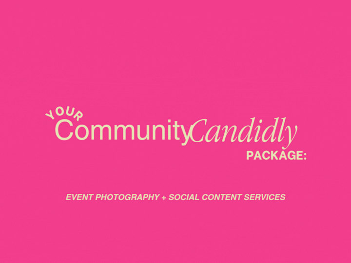 Cover image for Your Community - Candidly: events content 