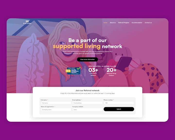 Cover image for Bright Bridge - Website Design & Development