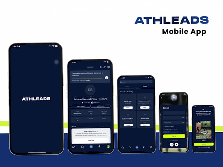 Cover image for Athleads - Fitness Tracking Made Easy