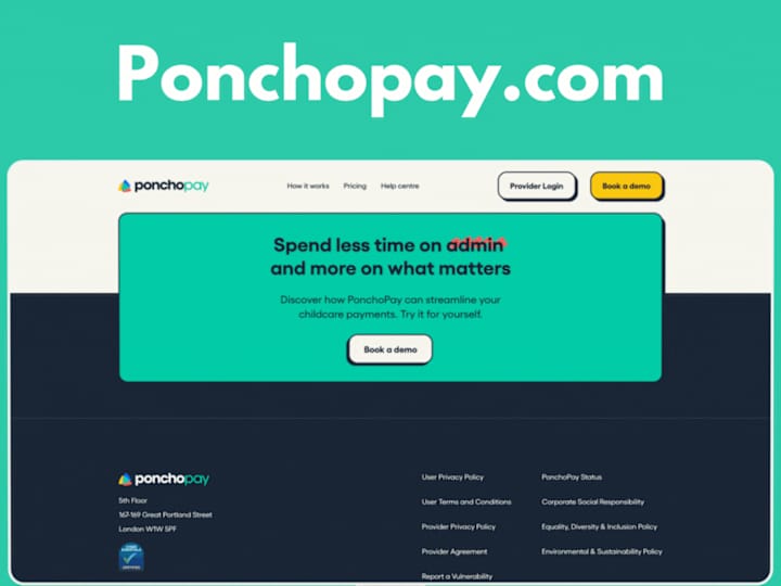 Cover image for PonchoPay: Webflow Development for Fintech Solutions