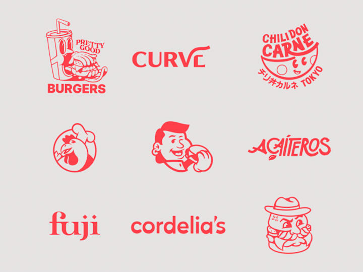 Cover image for Restaurant Logos ∗ 2021 ~ 2023