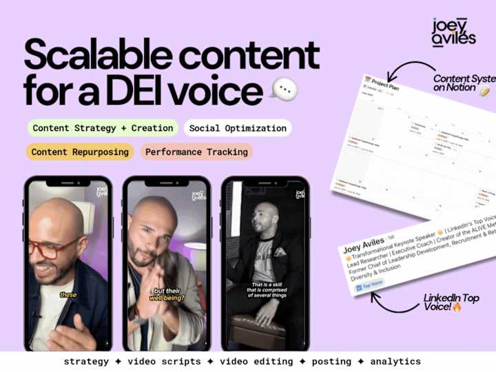 Cover image for Social Media Services | Joey Avilés (ENG & SP)
