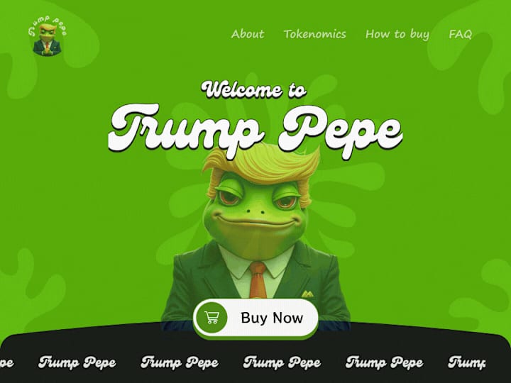 Cover image for Trump Pepe coin