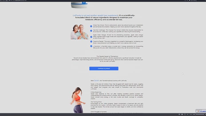 Cover image for Click funnel for Health Supplements - Mockup