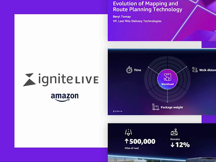 Cover image for Amazon Ignite Live Event Presentation