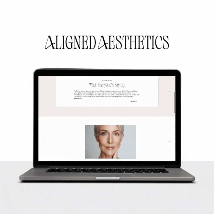 Cover image for Aligned Aesthetics | Brand Identity & Landing Page