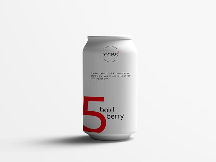 Cover image for Tones - Energy Drink | Brand Identity Project