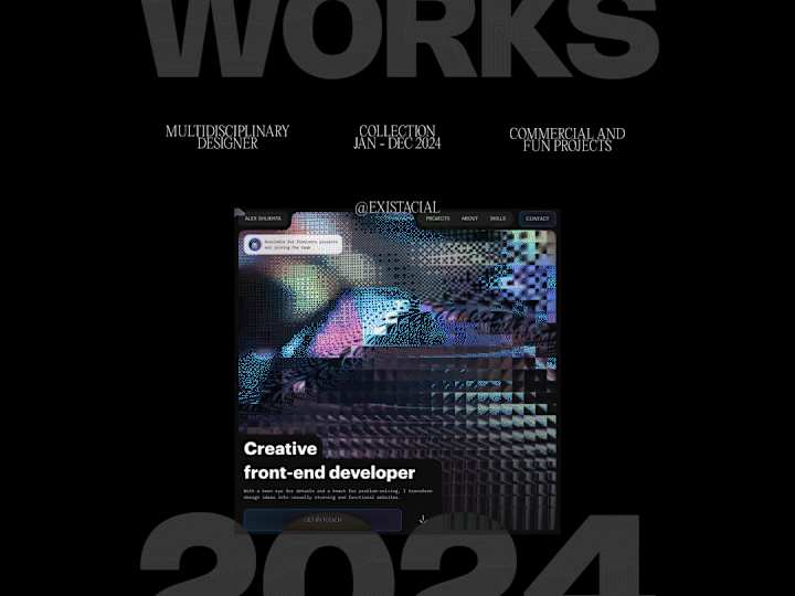 Cover image for Selected works 2024  · Brand Identity and Web Design projects