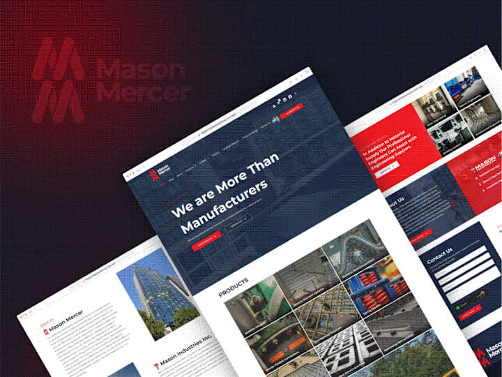 Cover image for Mason Mercer: WordPress Website