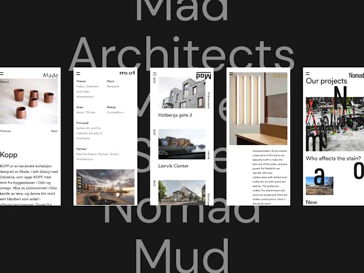 Cover image for Mad Architects – Mad Architects