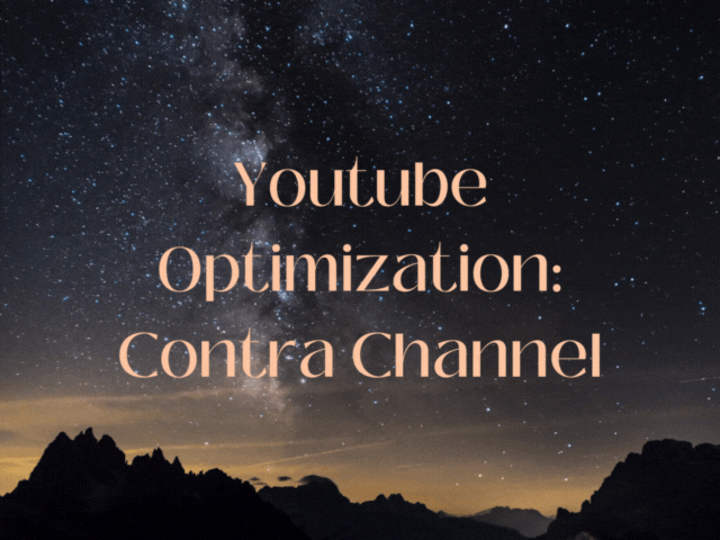 Cover image for Youtube Optimization: Contra  🎥