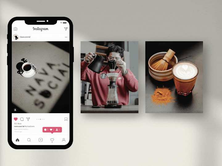 Cover image for Nava Social Coffee Branding