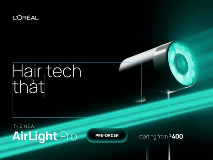 Cover image for L'Oreal AirLight Pro | Email & landing page