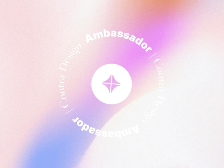 Cover image for Contra Design Ambassador 👩🏻‍💻💥| Article