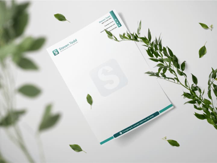 Cover image for Letterhead design