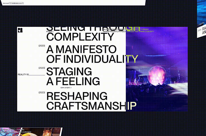 Cover image for Reality is_ Digital gallery
